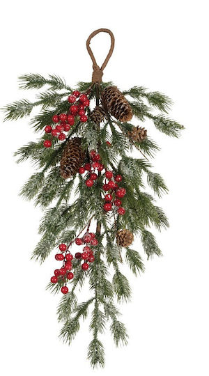 Lianos Crăciun Decorativ Sucursala Lungime 60cm.