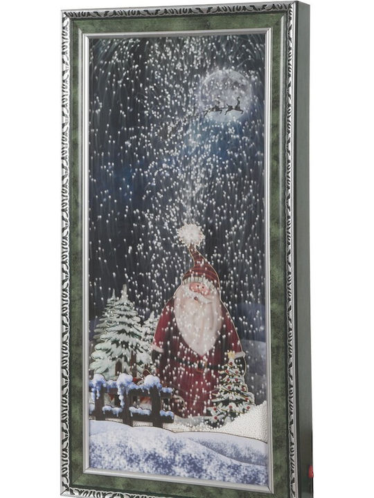 Christmas Decorative Frame Light Music Snow Ip20 38.5 X 79 X 8cm