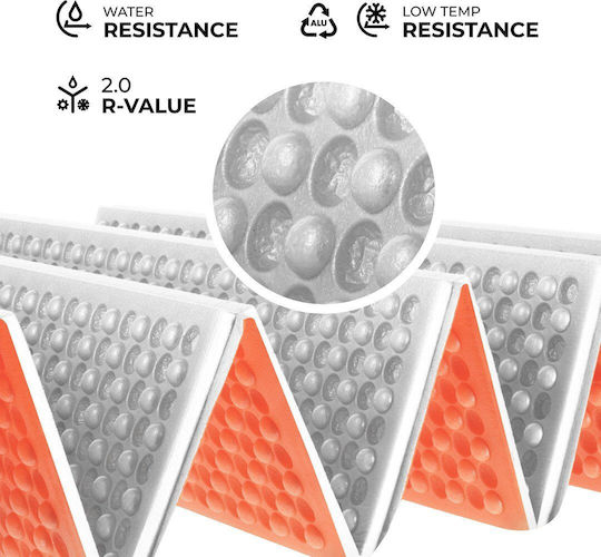Nils Single Camping Sleeping Mat in Orange color