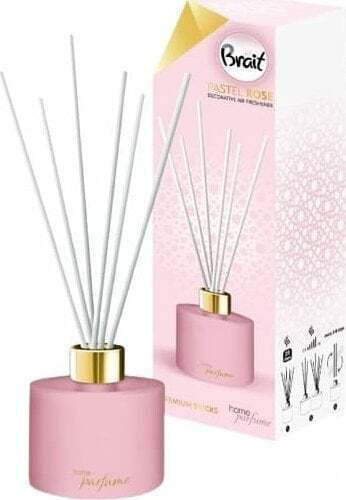 Brait Home Fragrance Decorative Scented Oil and Sticks Pastel Rose 100ml