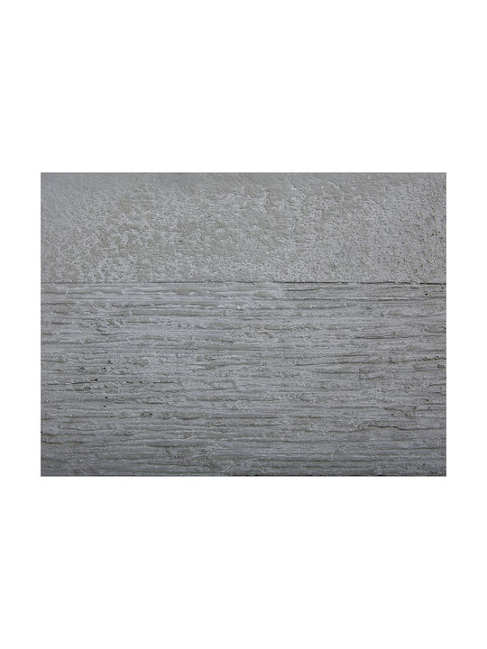 Beliani Γλάστρα Πήλινη Γκρι 33x33x70εκ.