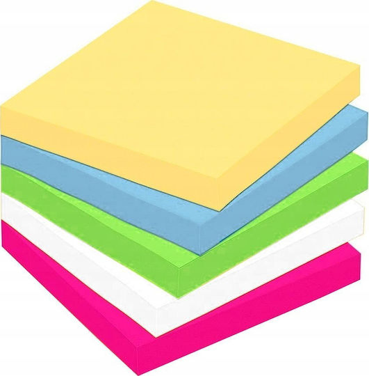 Interdruk Memo Paper Colored 83x83x35mm Glued