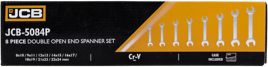 JCB Set of 8 German Wrenches
