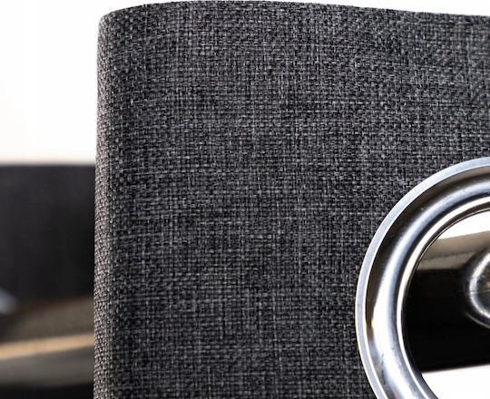 Hobbygarden Wave Curtain Graphite 260 Cm