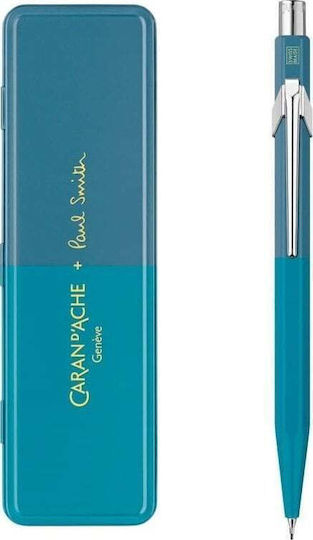 Mechanical Pencil Caran D`arche 8440 5mm Paul Smith Ed4 Box Blue Steel