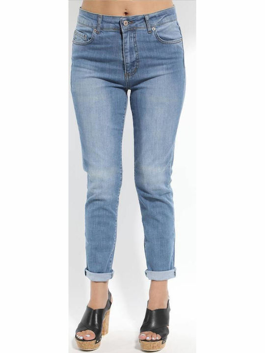 Ψηλόμεσο Γυναικείο Jean Παντελόνι σε Skinny Εφαρμογή Τζιν