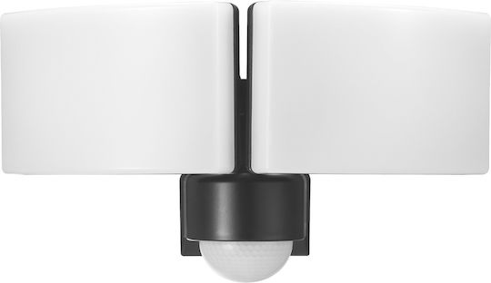 Orno Waterproof LED Flood Light Natural White 4000K with Motion Sensor IP65