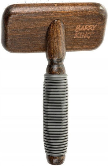 DKD Home Decor Bürste Hunde zur Fellpflege Grau