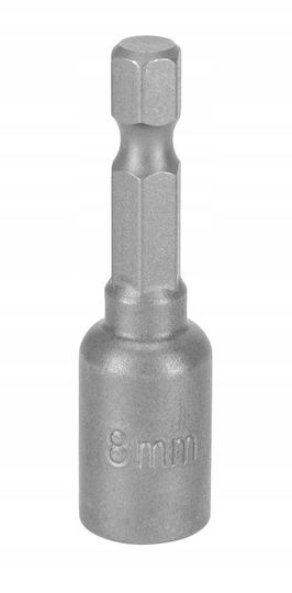 Magnetic Bit Socket 1/4" Hex 8mm 1 Pc Pro-line