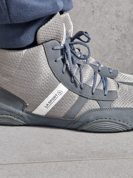 LA Sport Wrestling Shoes Gray