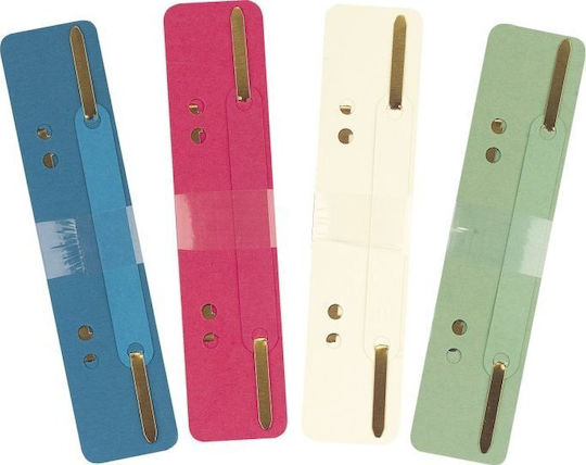 Herlitz Dokumenten-Abscheider Karton 3,4x15cm Farbvielfalt Kartonstreifen