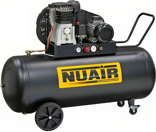 Nuair Κομπρεσέρ Αέρος με Ισχύ 3hp και Αεροφυλάκιο 200lt