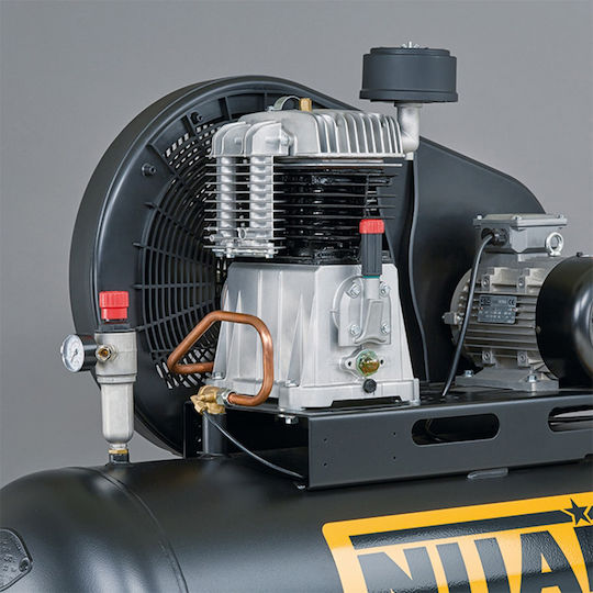 Nuair Τριφασικό Κομπρεσέρ Αέρος με Ισχύ 5.5hp και Αεροφυλάκιο 500lt