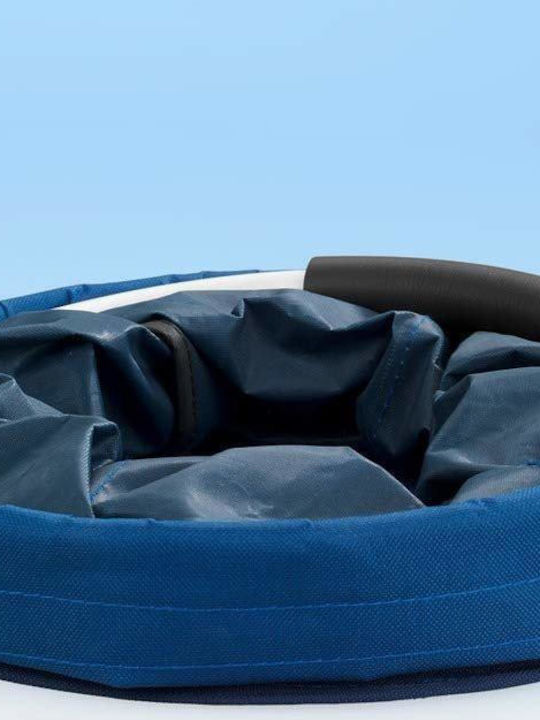 Toiletry Bag in Navy Blue color 28cm