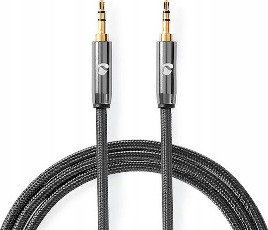 Nedis Cablu Audio Jack 3,5 Mm Male - 3,5 Mm Male Negru 5m Profigold