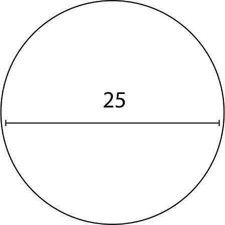 Unilux Nessy Ceas de Perete Negru Ø25 cm