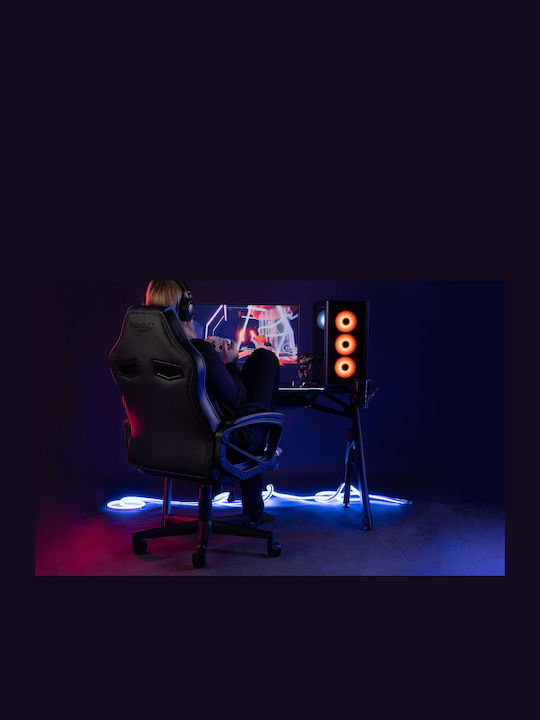 SENSE7 Knight Artificial Leather Gaming Chair Black