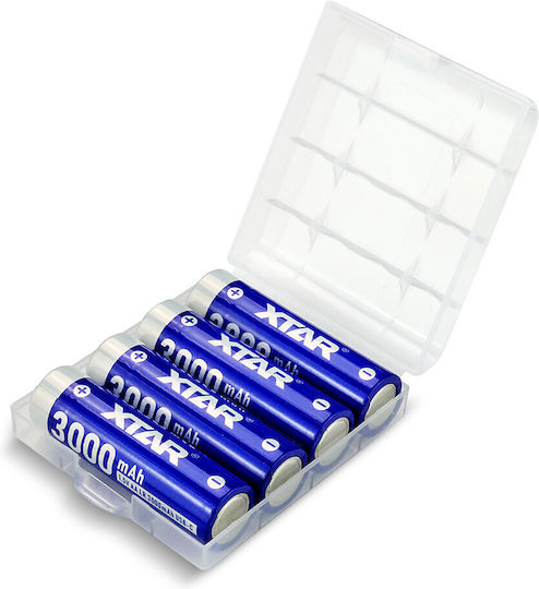 XTAR Презареждащи батерии AA Li-ion 3000mAh 1.5V 4бр