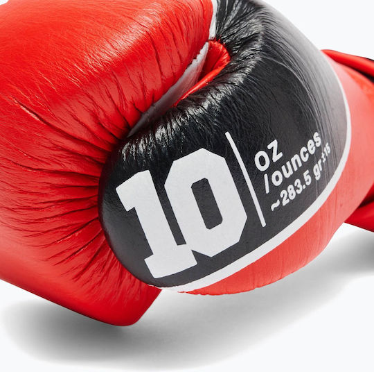 Leone 1947 Mănuși de Box din Piele pentru Competiție Roșii