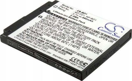Cameron Sino Μπαταρία Φωτογραφικής Μηχανής /-bd1 SB7628 680mAh