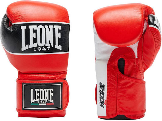Leone 1947 Mănuși de Box din Piele pentru Competiție Roșii