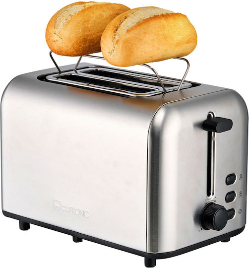Clatronic Тостер Двуместна 750W Сив