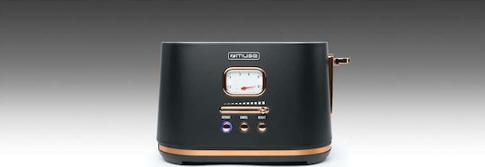 Muse Toaster 2 Slots Black