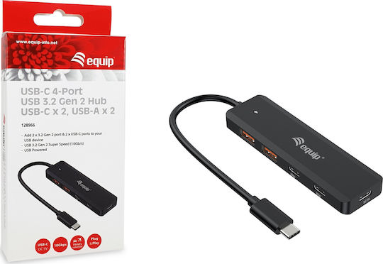 Equip Hub USB 3.2 cu 5 Porturi și Conectare USB-C