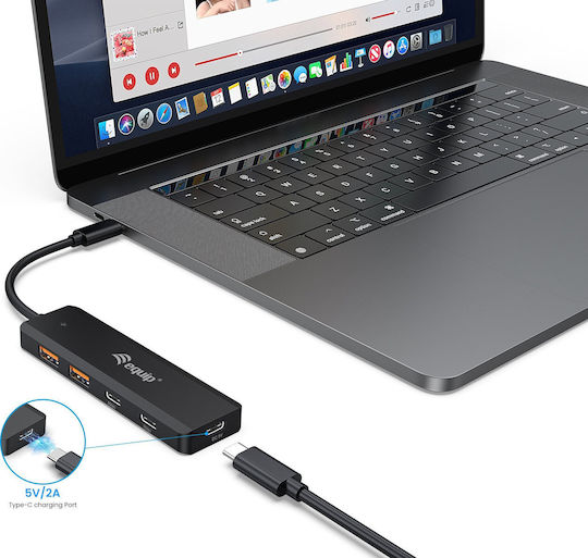 Equip Hub USB 3.2 cu 5 Porturi și Conectare USB-C