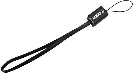 Logo Collection USB 2.0 Cablu USB-A - USB-B Negru 0.3m 33628