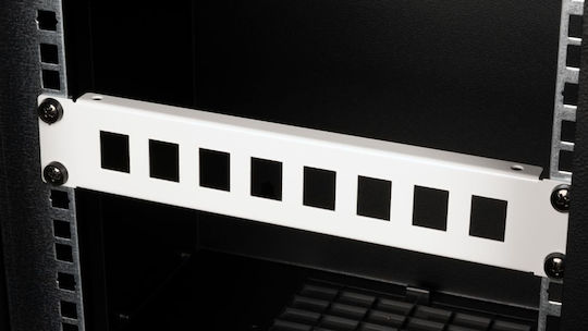 Equip Patch Panel Keystone για Rack 1U 10" Γκρι