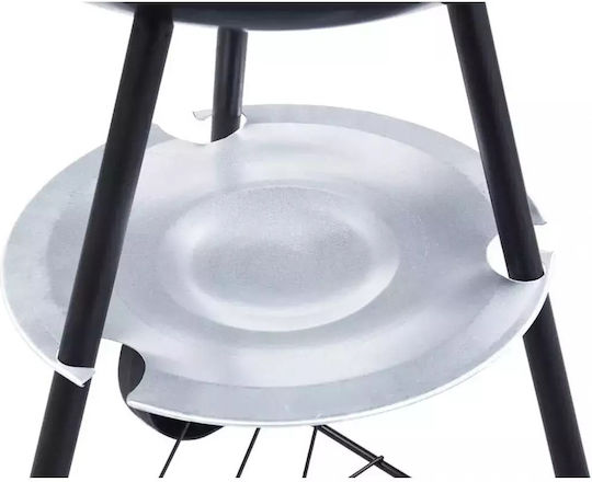 Karvounis Portable Charcoal Grill with Lid 50cmx50cm