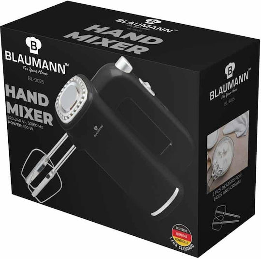 Berlinger Haus Μίξερ Χειρός 150W Μαύρο