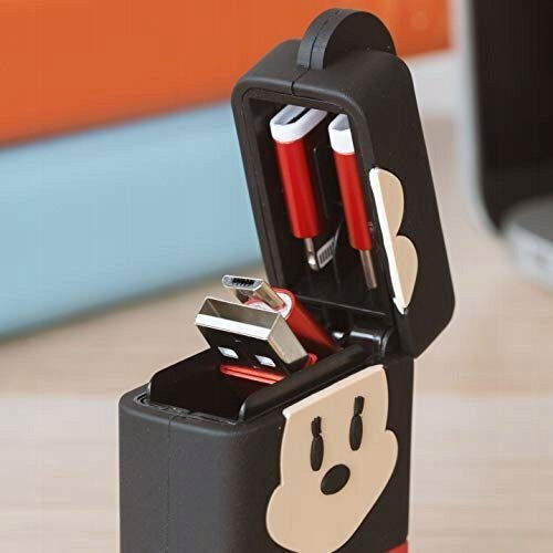 Καλώδιο Usb Thumbs Up Minnie Mouse 3in1 Lightning Micro Usbc