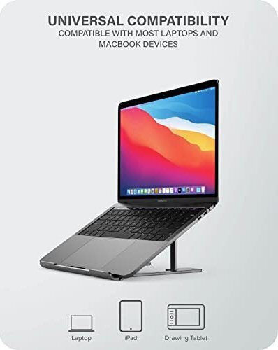 Alogic Metro Βάση Στήριξης για Laptop Γκρι