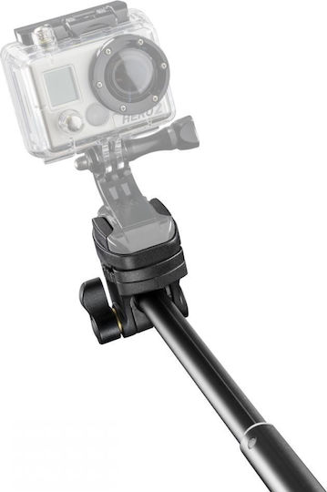 Mantona Ръчен Трипод Черен Селфи Стик за GoPro Max / Fusion