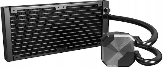 Montech HyperFlow Silent 240 Охлаждане AIO CPU с 2 Вентилатора 120mm