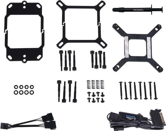 Alphacool Aurora 240 Digital RGB Wasserkühlsysteme AIO CPU mit 2 Lüfterabmessung 120mm