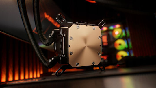 Krux HydroX 240 ARGB Υδρόψυξη AIO CPU με 2 Ανεμιστήρες 120mm