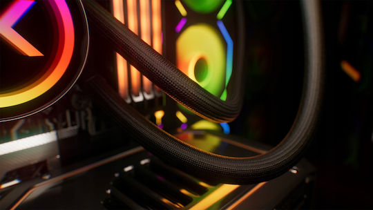 Krux HydroX 240 ARGB Υδρόψυξη AIO CPU με 2 Ανεμιστήρες 120mm