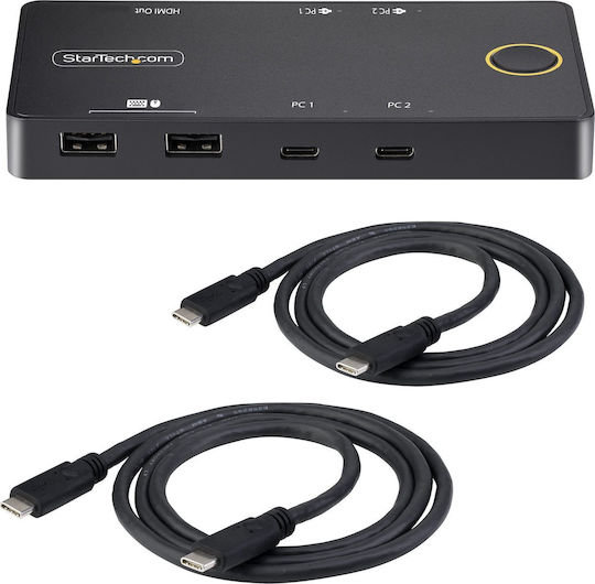 StarTech C2-H46-UC2-PD-KVM KVM & Data Switch C2-H46-UC2-PD-KVM