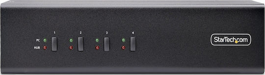 StarTech 4-port KVM & Data Switch P4DD46A2-KVM-SWITCH