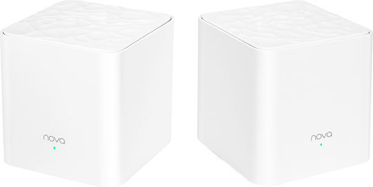 Tenda MW3 WiFi Mesh Network Access Point Wi‑Fi 5 Dual Band (2.4 & 5GHz) in Double Kit