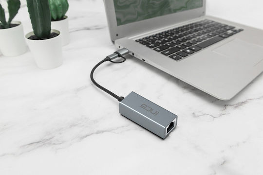 Inca IUTP-01TX USB Network Adapter with Wired Ethernet Connection