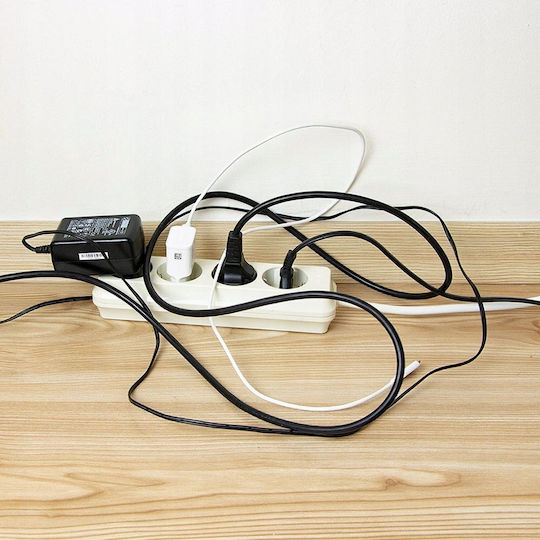 Vilde Cable Box Λευκό 1τμχ
