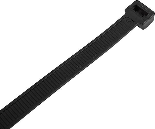 Neo Δεματικά Καλωδίων Πλαστικά 700mmx12mm σε Μαύρο χρώμα (50τμχ)