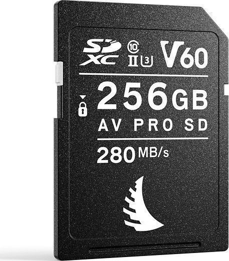 Angelbird SDXC 256GB Clasa 10 U3 V60 cu adaptor