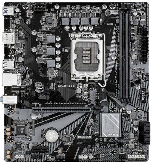 Gigabyte H610M D3W rev. 1.0 Motherboard Micro ATX με Intel 1700 Socket