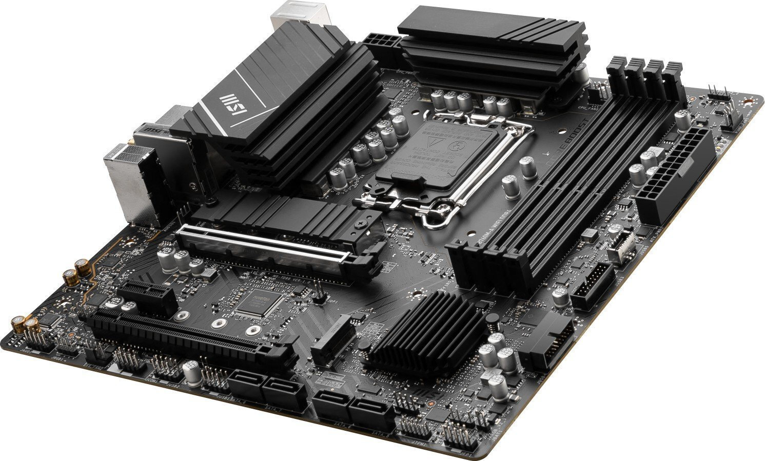 MSI Pro B760M-A WIFI DDR4 Motherboard Micro ATX με Intel 1700 Socket (7D99-001R)