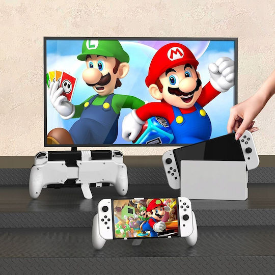 Jys Gamepad Holder Nintendo Switch Oled Lite White